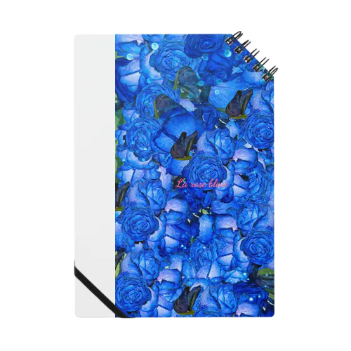 La rose bleue Notebook