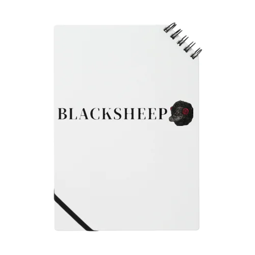 BLACKSHEEPロゴ Notebook
