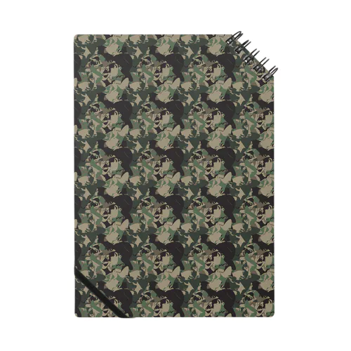 Hartman Warface Camo Notebook