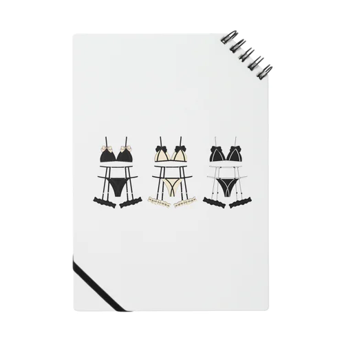 ♡ribbon lingerie♡ Notebook