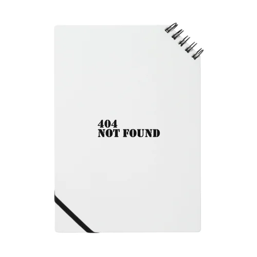 404 not found Notebook