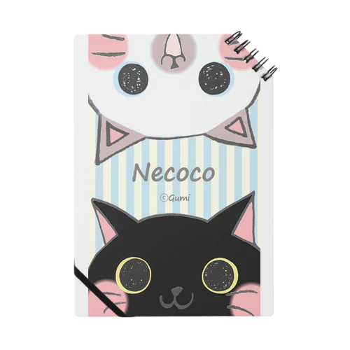 ねここ(ぶるー) 猫 Notebook