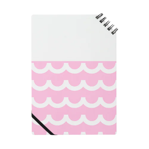 wave_strawberry&milk Notebook