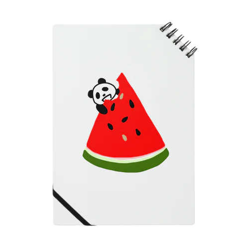 スイカ★パンダ Watermelon Panda ノート