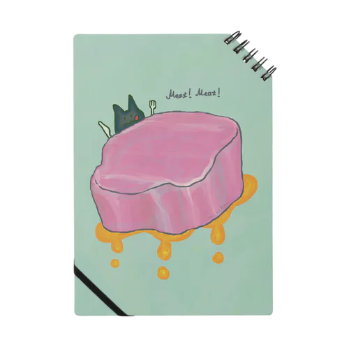 Meat! Meat! Notebook