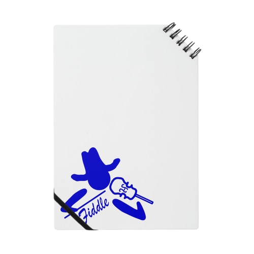 Fiddle pictogram Notebook