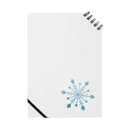 Crystal of snow Notebook