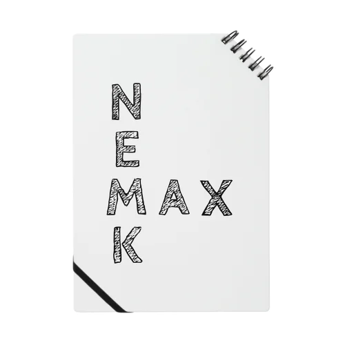 ＮＥＭＫＭＡＸ(黒文字) Notebook