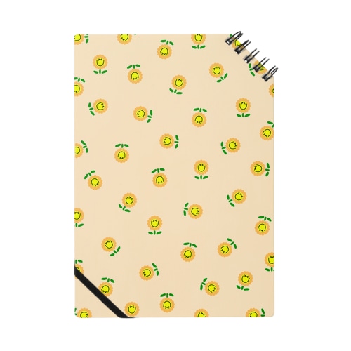 ラインスタンプMr.フラワー×minne×SUZURI Notebook