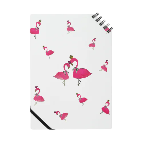 flamingo PINK LOVE ノート