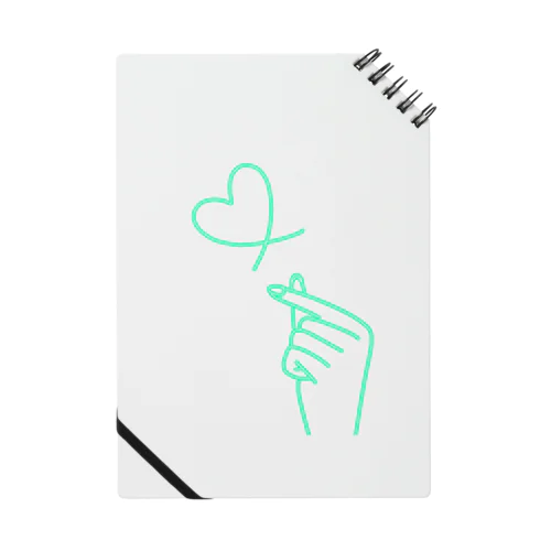 mint green lover Notebook