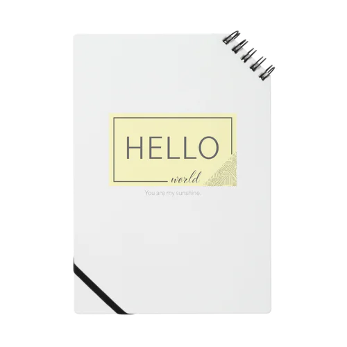 hello world Notebook
