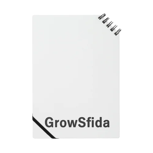 GrowSfidaロゴ ノート