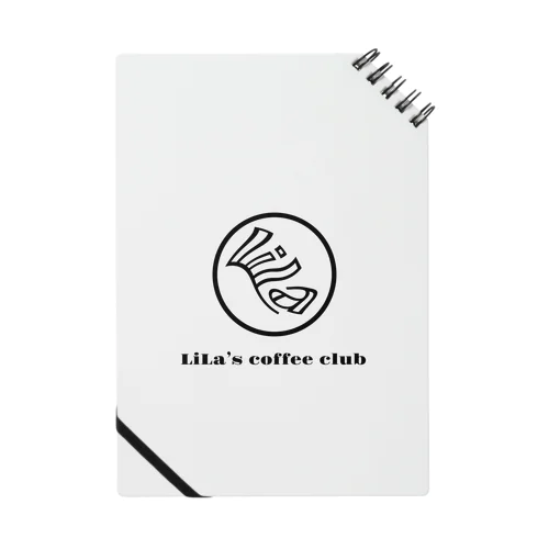 LiLa’s coffee club “melting logo” Notebook