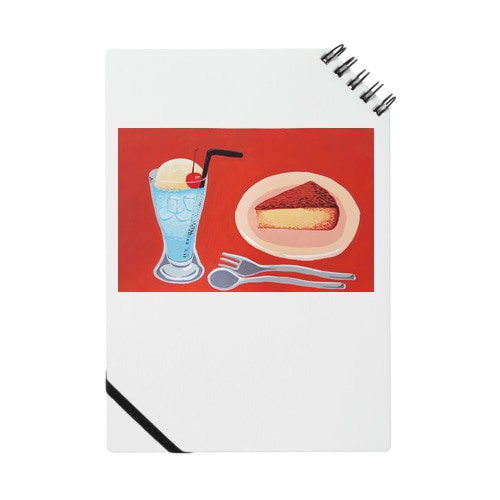 ケーキとクリームソーダ Notebook