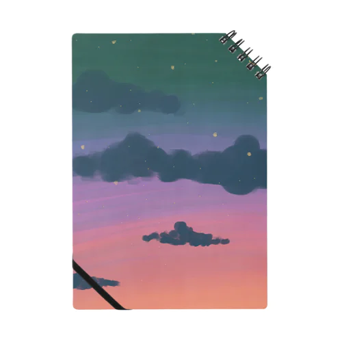 夜空と雲 Notebook