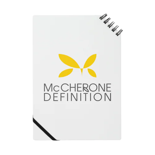 McCHERONE DEFINITION[淡色] Notebook