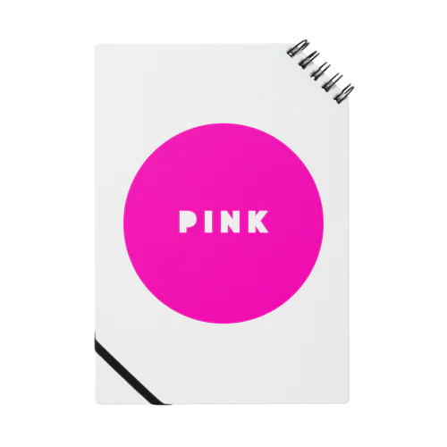 CIRCLE PINK. Notebook