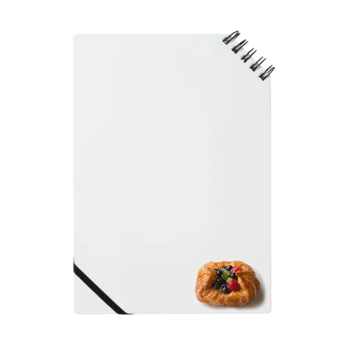 ブルーベリーとイチゴのデニッシュ Notebook