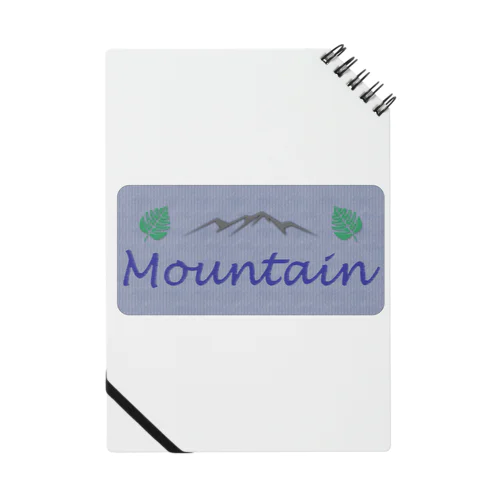 Mountain～刺繍風～ Notebook