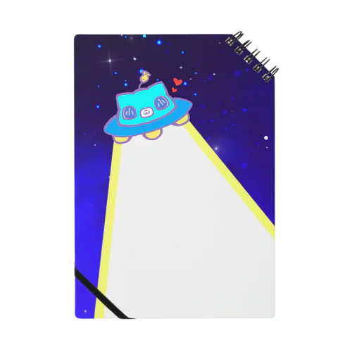 推しをさらう猫UFO Notebook