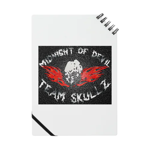 TEAM SKULLZ　BLKWRAPPING Notebook