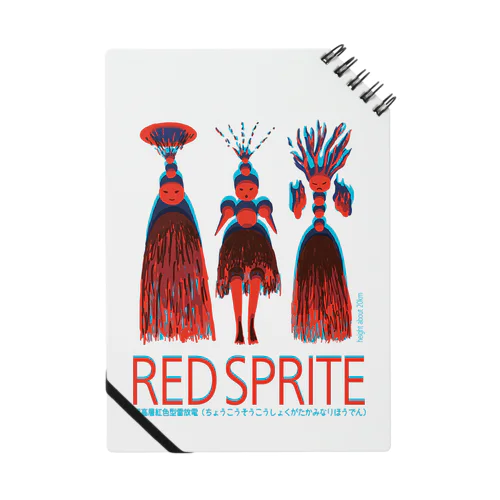 超高層紅色型雷放電（レッドスプライト）  Notebook