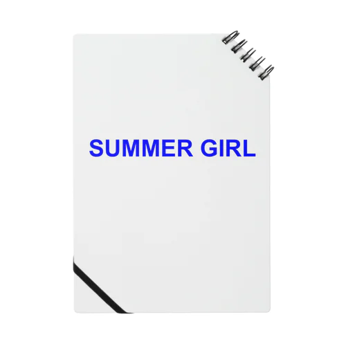 SUMMERGIRL とアピールしよう。 Notebook