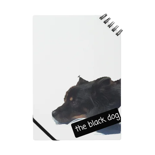 The black dog Notebook