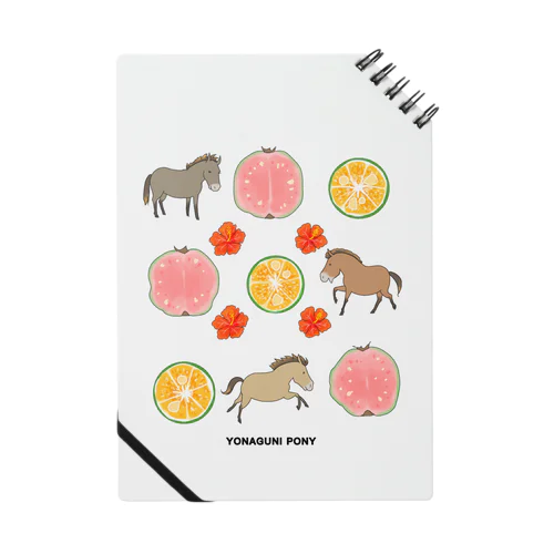 沖縄の果物と馬 Notebook