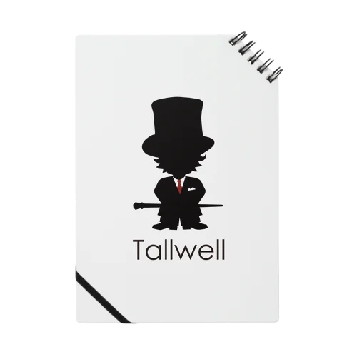 Tallwell ロゴ入り ノート