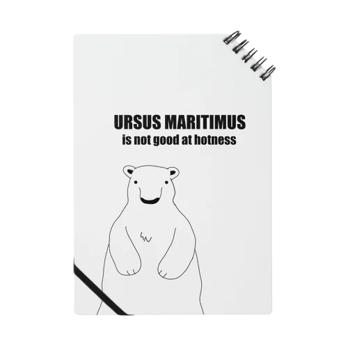 ホッキョクグマＴシャツ Notebook