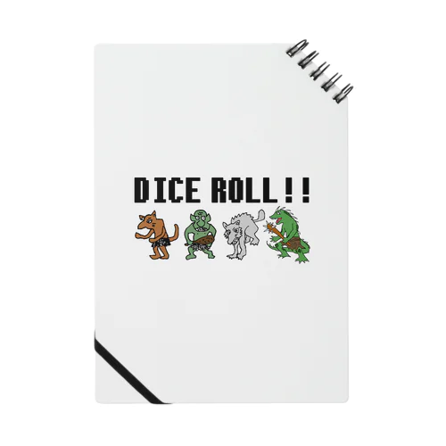 DICE ROLL! Notebook