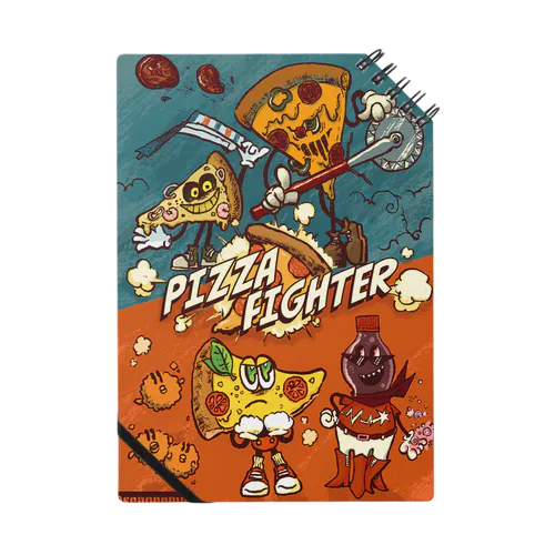 PIZZA FIGHTER!! Notebook