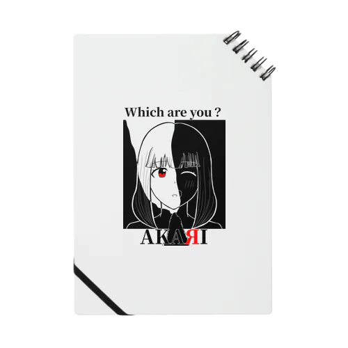 あかりちゃん Which are you? Notebook