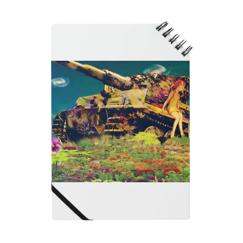 Flower tank Notebook