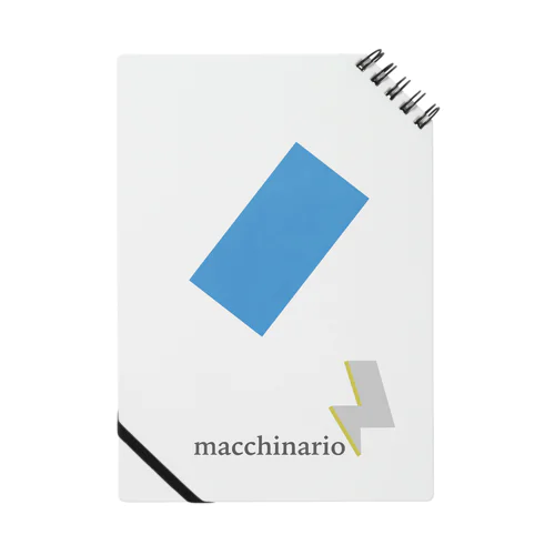 Cafe macchinario のグッズ ノート