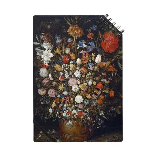 ヤン・ブリューゲル（父）《木の器に咲く花》 Notebook