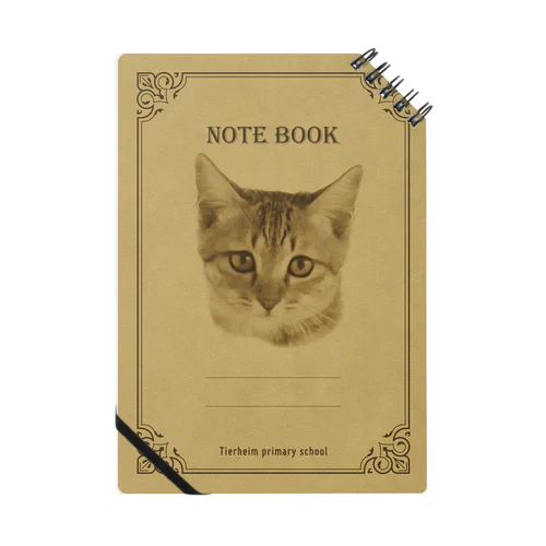 【保護ねこ寄付型商品】ふたばちゃん Notebook