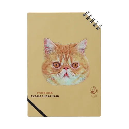 中辛つぶたろう🥯カラーver Notebook