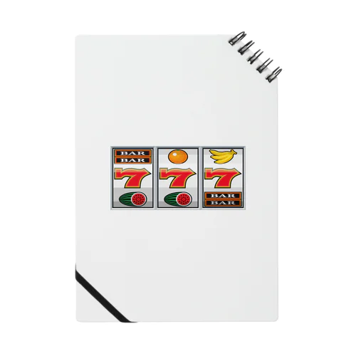 ラッキーなジャックポット　777 Notebook