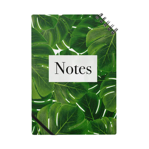 Nature leaves cover notebook Notebook