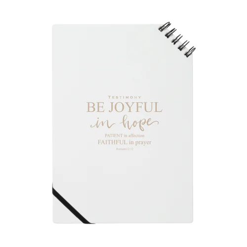 Be joyful  Notebook