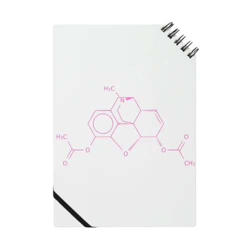 ヘロインの分子構造 Notebook