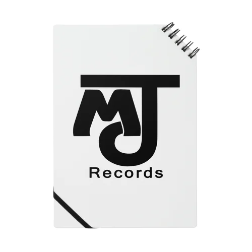 MJRecordsロゴグッズ Notebook