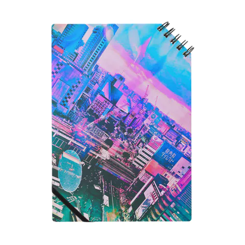 Cyber Neon Tokyo Notebook