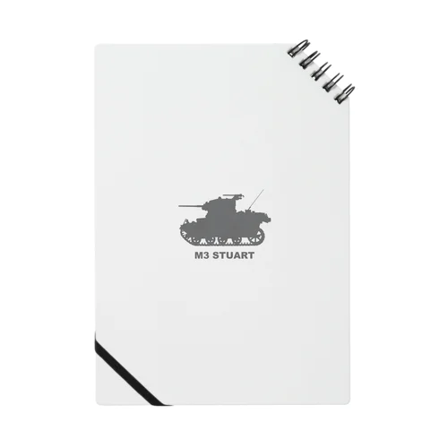 M3軽戦車スチュアート（グレー） Notebook