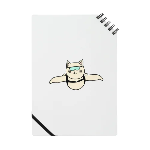 スカイダイバーねこ Notebook