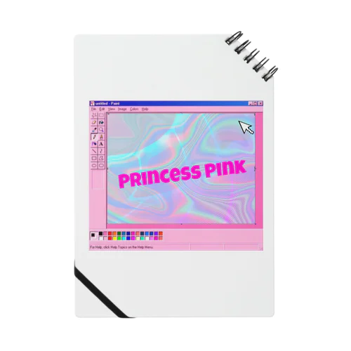 princes pink ノート