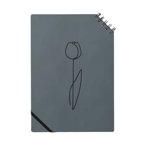 dark gray green blue Notebook